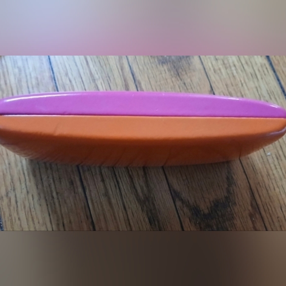 Kate Spade - Pink/Orange Hard Shell Eyeglass Case - Picture 2 of 6